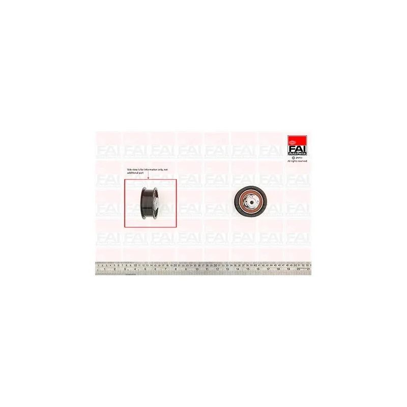 Poulie-tendeur, courroie de distribution FAI AutoParts T9493