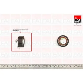 Poulie-tendeur, courroie de distribution FAI AutoParts T9495