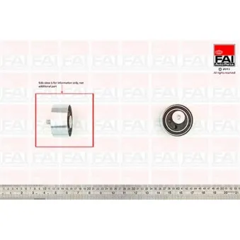 Poulie-tendeur, courroie de distribution FAI AutoParts T9496