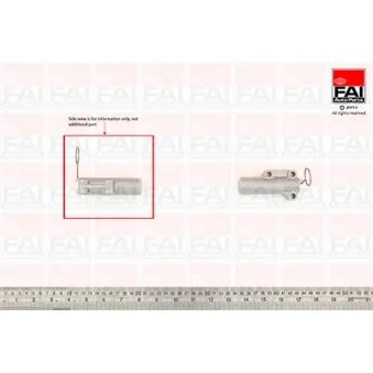 Amortisseur de vibrations, courroie crantée FAI AutoParts T9498