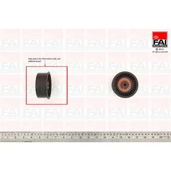 Poulie renvoi/transmission, courroie de distribution FAI AutoParts T9501