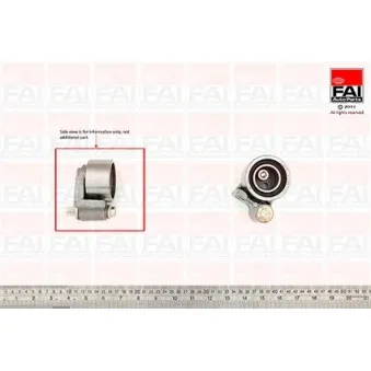 Poulie-tendeur, courroie de distribution FAI AutoParts T9555