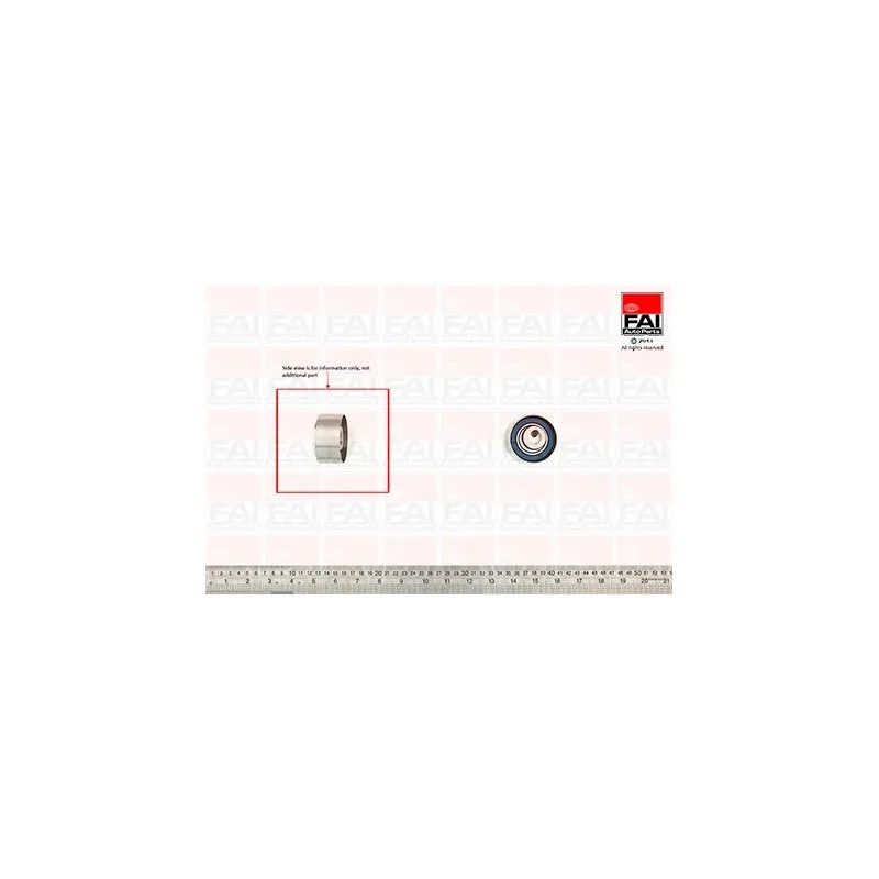 Poulie-tendeur, courroie de distribution FAI AutoParts T9560