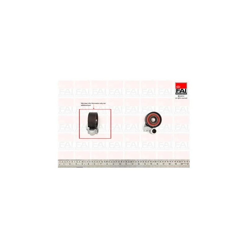Poulie-tendeur, courroie de distribution FAI AutoParts T9567