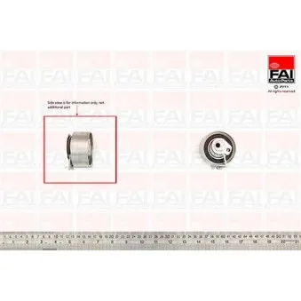 Poulie-tendeur, courroie de distribution FAI AutoParts T9573