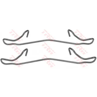 Kit d'accessoires, plaquette de frein à disque TRW PFK360