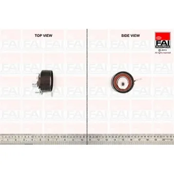 Poulie-tendeur, courroie de distribution FAI AutoParts T9818