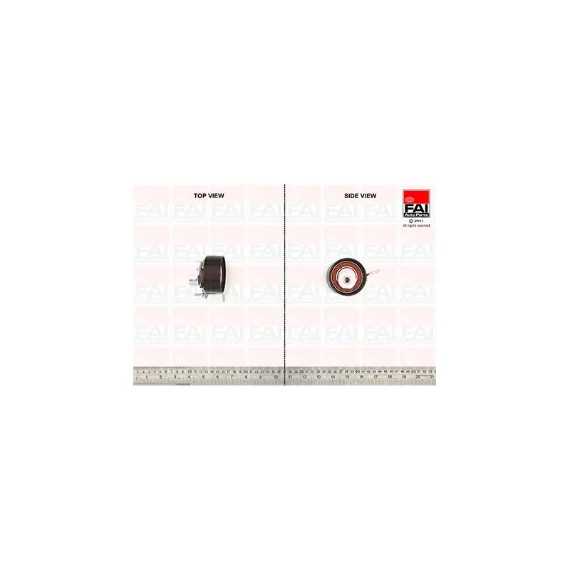 Poulie-tendeur, courroie de distribution FAI AutoParts T9818