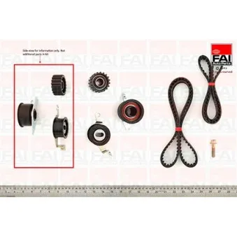 Kit de distribution FAI AutoParts TBK06