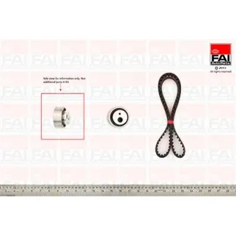 Kit de distribution FAI AutoParts TBK09