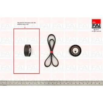 Kit de distribution FAI AutoParts TBK102