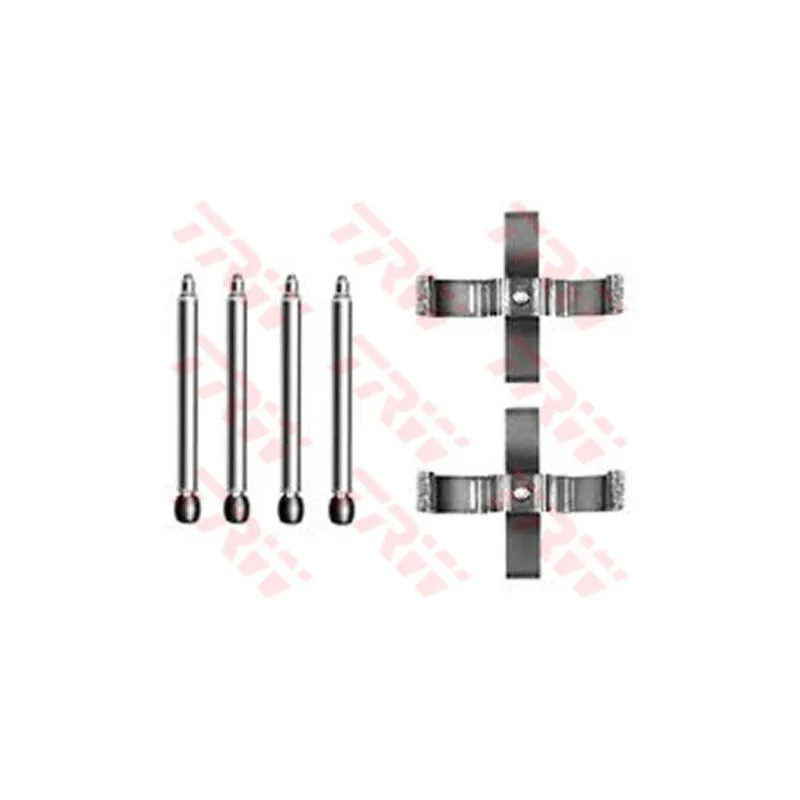 Kit d'accessoires, plaquette de frein à disque TRW PFK362