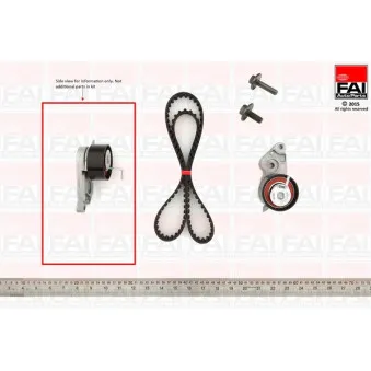 Kit de distribution FAI AutoParts TBK104