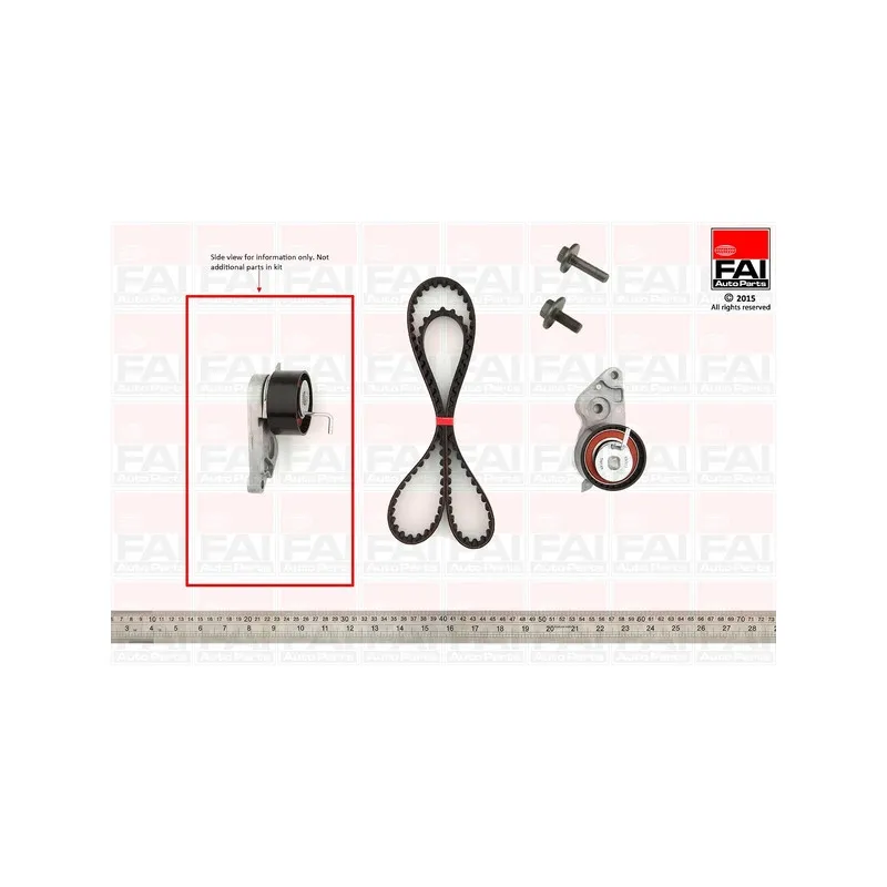 Kit de distribution FAI AutoParts TBK104