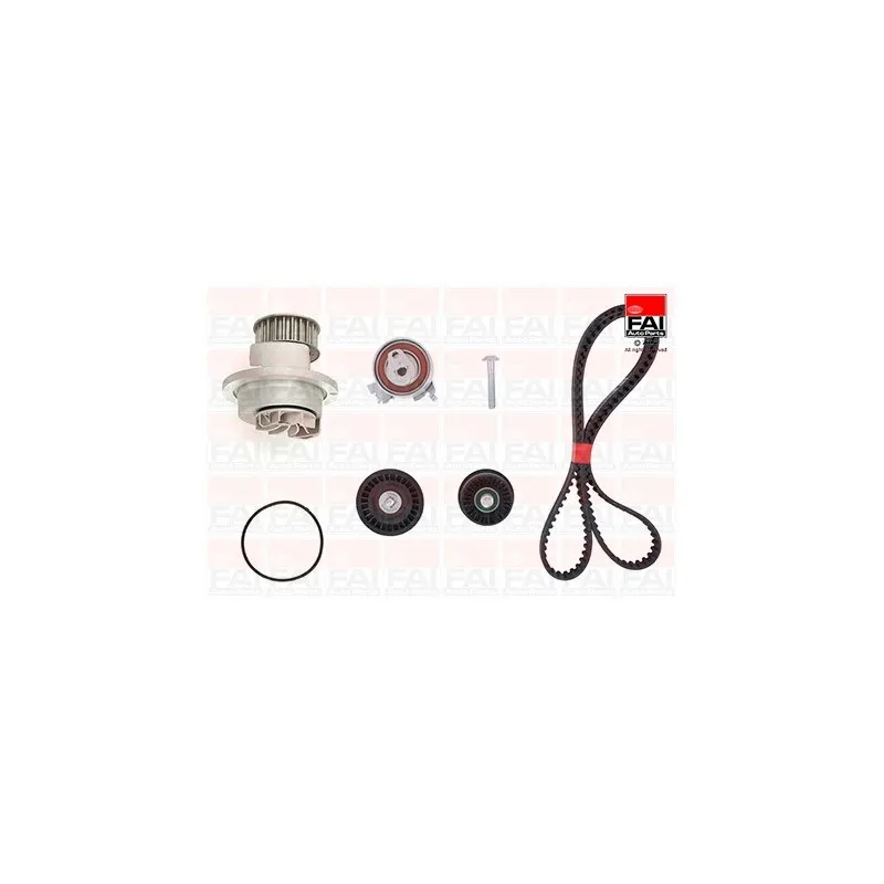 Pompe à eau + kit de courroie de distribution FAI AutoParts TBK106-6241