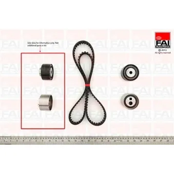Kit de distribution FAI AutoParts TBK110
