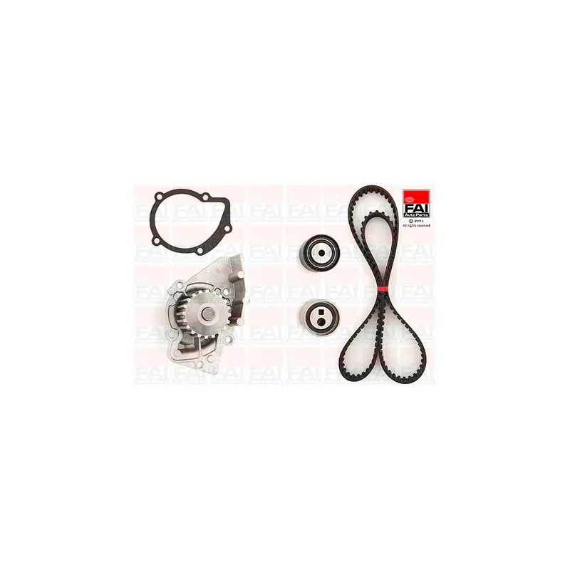 Pompe à eau + kit de courroie de distribution FAI AutoParts TBK110-6242
