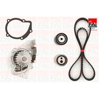 Pompe à eau + kit de courroie de distribution FAI AutoParts TBK111-6242