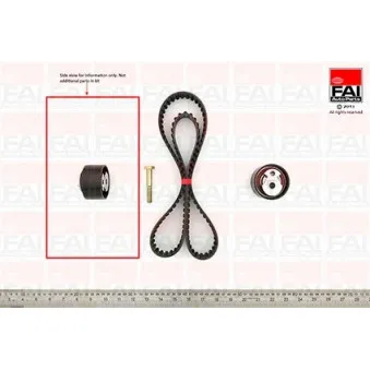 Kit de distribution FAI AutoParts TBK114