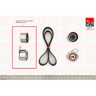 Kit de distribution FAI AutoParts TBK115