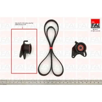 Kit de distribution FAI AutoParts TBK127