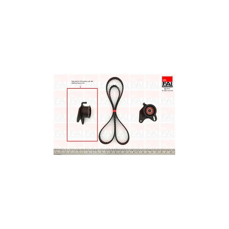 Kit de distribution FAI AutoParts TBK127