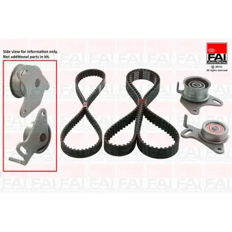 Kit de distribution FAI AutoParts TBK128