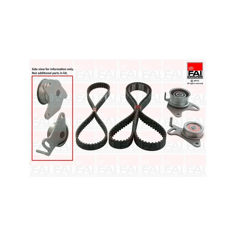 Kit de distribution FAI AutoParts TBK128