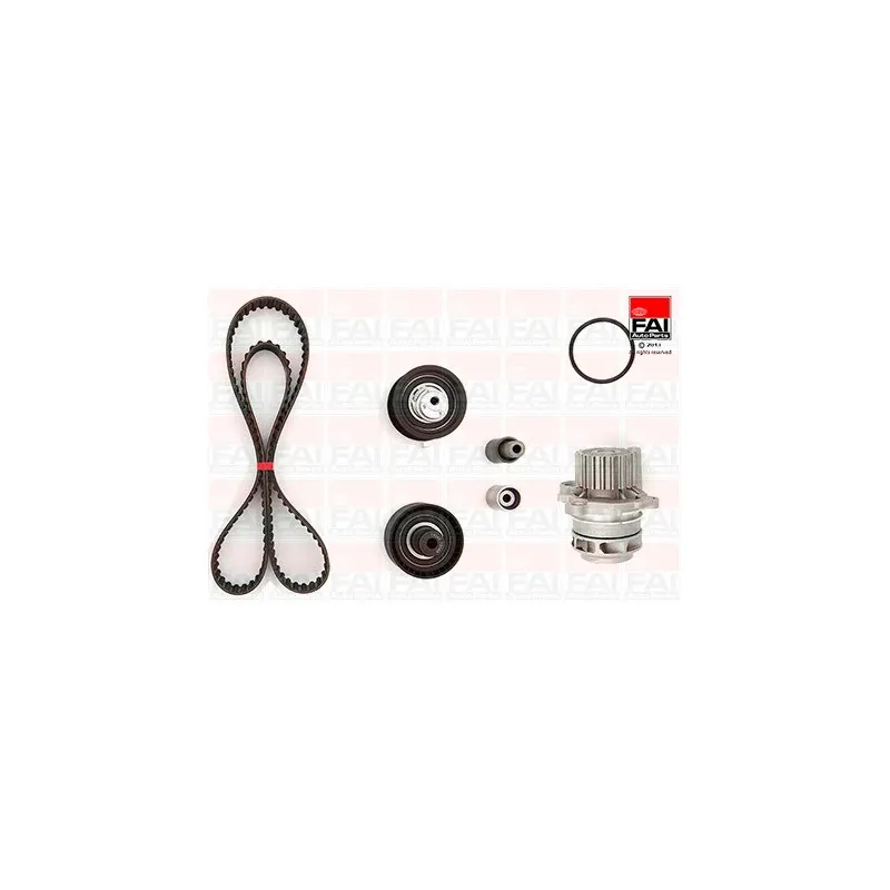 Pompe à eau + kit de courroie de distribution FAI AutoParts TBK141-6129