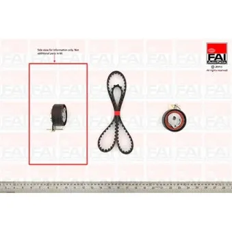 Kit de distribution FAI AutoParts TBK144