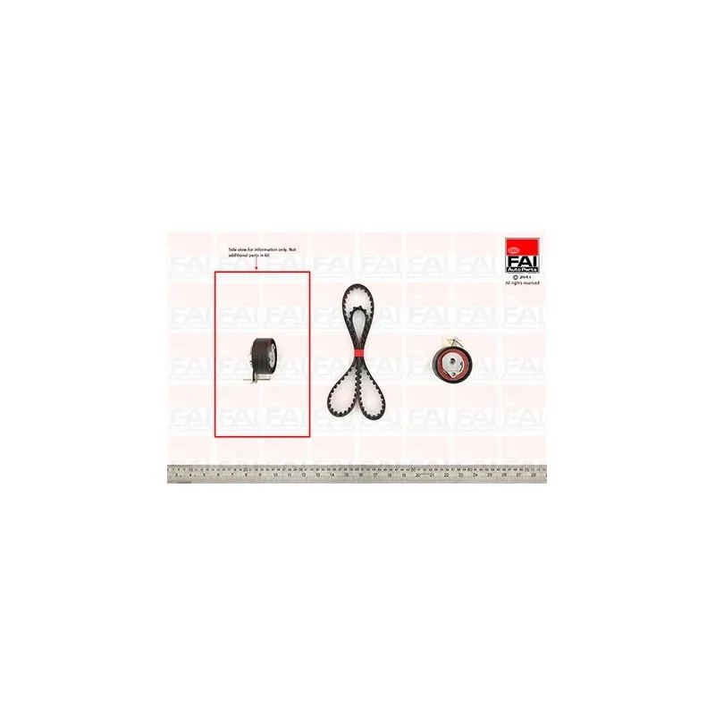 Kit de distribution FAI AutoParts TBK144