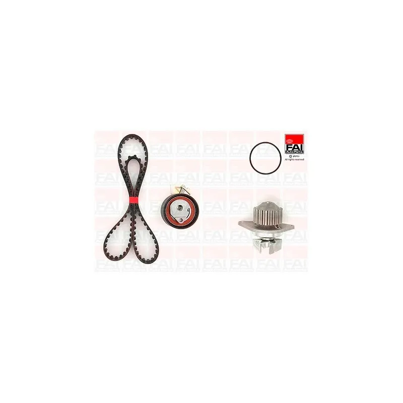 Pompe à eau + kit de courroie de distribution FAI AutoParts TBK144-6344
