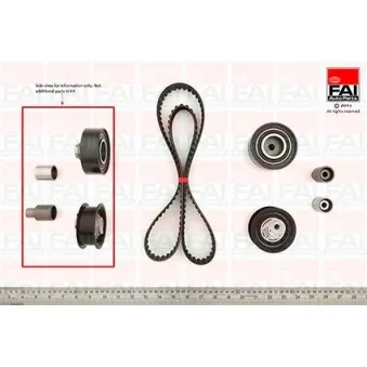 Kit de distribution FAI AutoParts TBK146