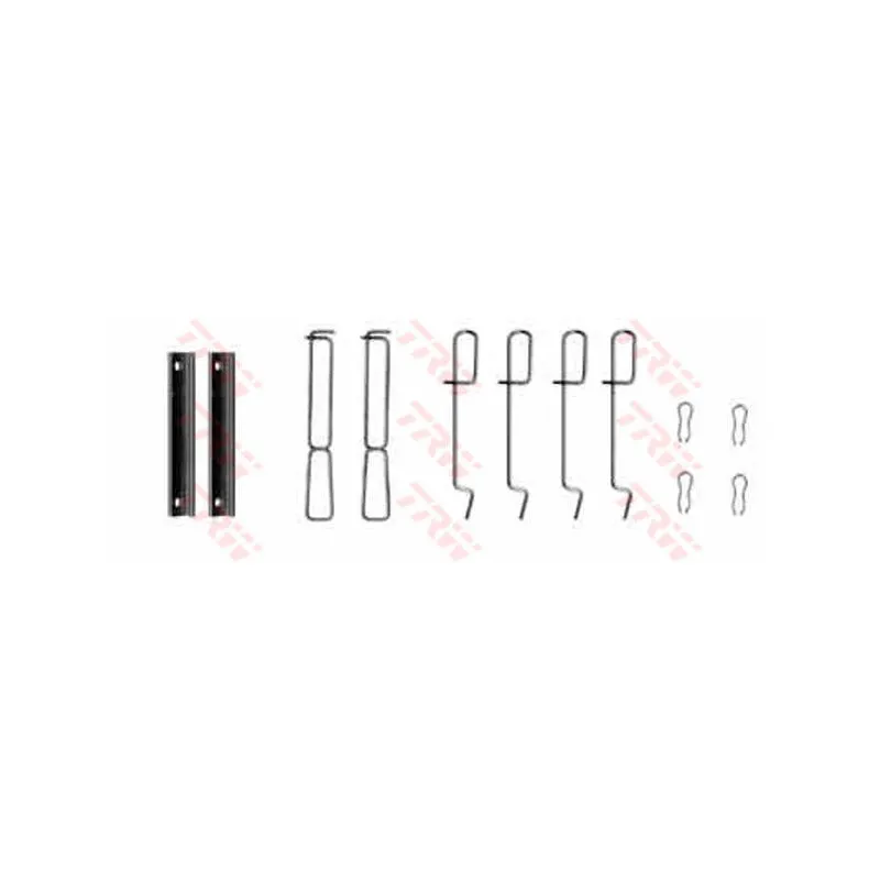 Kit d'accessoires, plaquette de frein à disque TRW PFK365