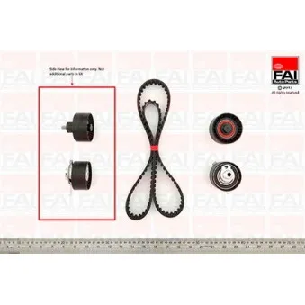 Kit de distribution FAI AutoParts TBK150