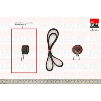 Kit de distribution FAI AutoParts TBK155