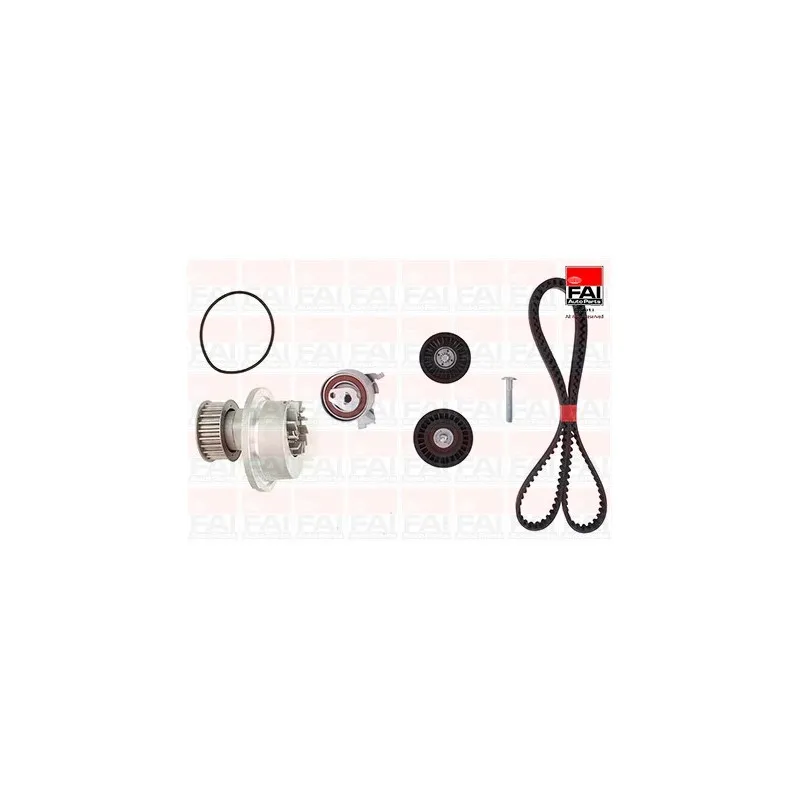 Pompe à eau + kit de courroie de distribution FAI AutoParts TBK156-3084
