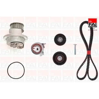 Pompe à eau + kit de courroie de distribution FAI AutoParts TBK156-6241