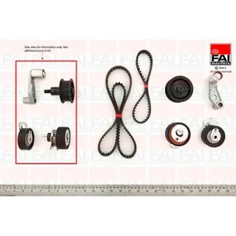 Kit de distribution FAI AutoParts TBK160