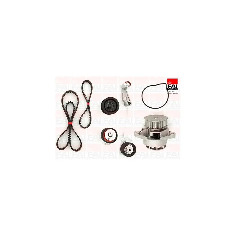 Pompe à eau + kit de courroie de distribution FAI AutoParts TBK160-6210