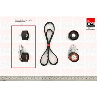 Kit de distribution FAI AutoParts TBK165