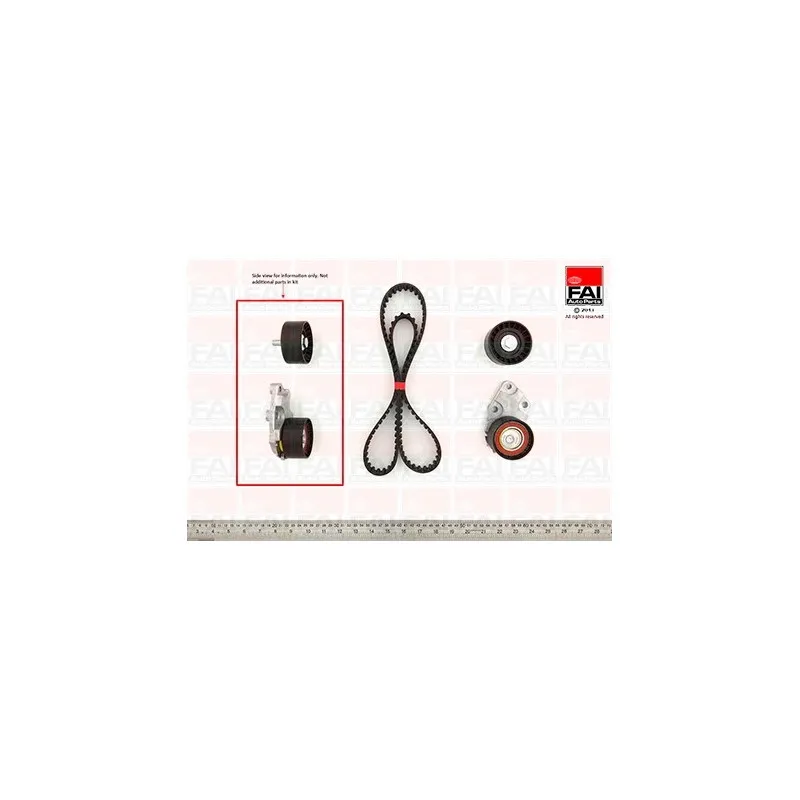 Kit de distribution FAI AutoParts TBK165