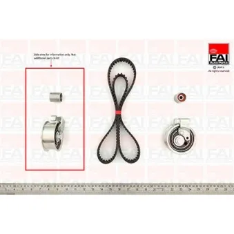 Kit de distribution FAI AutoParts TBK166
