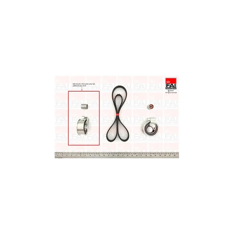 Kit de distribution FAI AutoParts TBK166