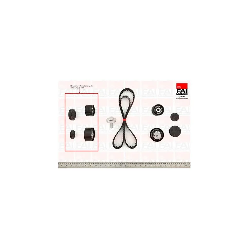 Kit de distribution FAI AutoParts TBK171