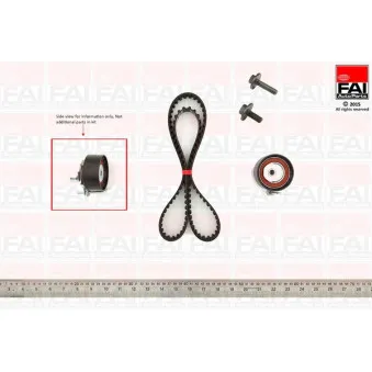 Kit de distribution FAI AutoParts TBK177