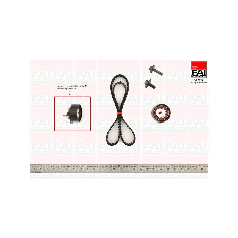 Kit de distribution FAI AutoParts TBK177
