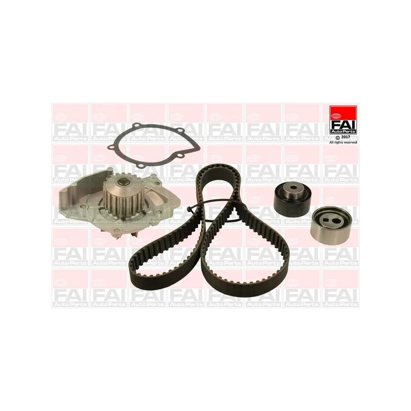 Pompe à eau + kit de courroie de distribution FAI AutoParts TBK186-6310