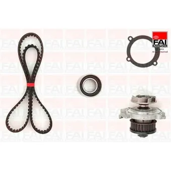 Pompe à eau + kit de courroie de distribution FAI AutoParts TBK187-6260