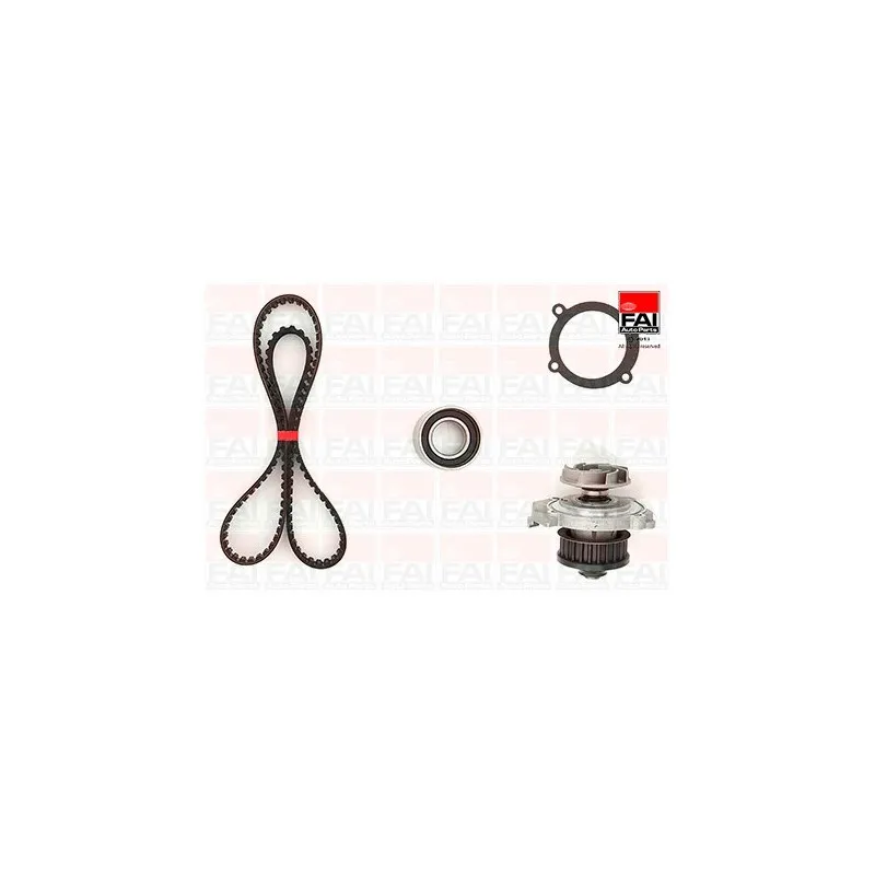 Pompe à eau + kit de courroie de distribution FAI AutoParts TBK187-6260